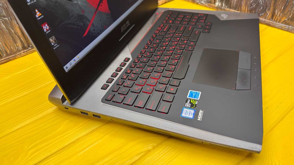 17 дюймовий Геймерський Ноутбук Asus RoG G752VL /GTX 965M 2GB/ГАРАНТІЯ