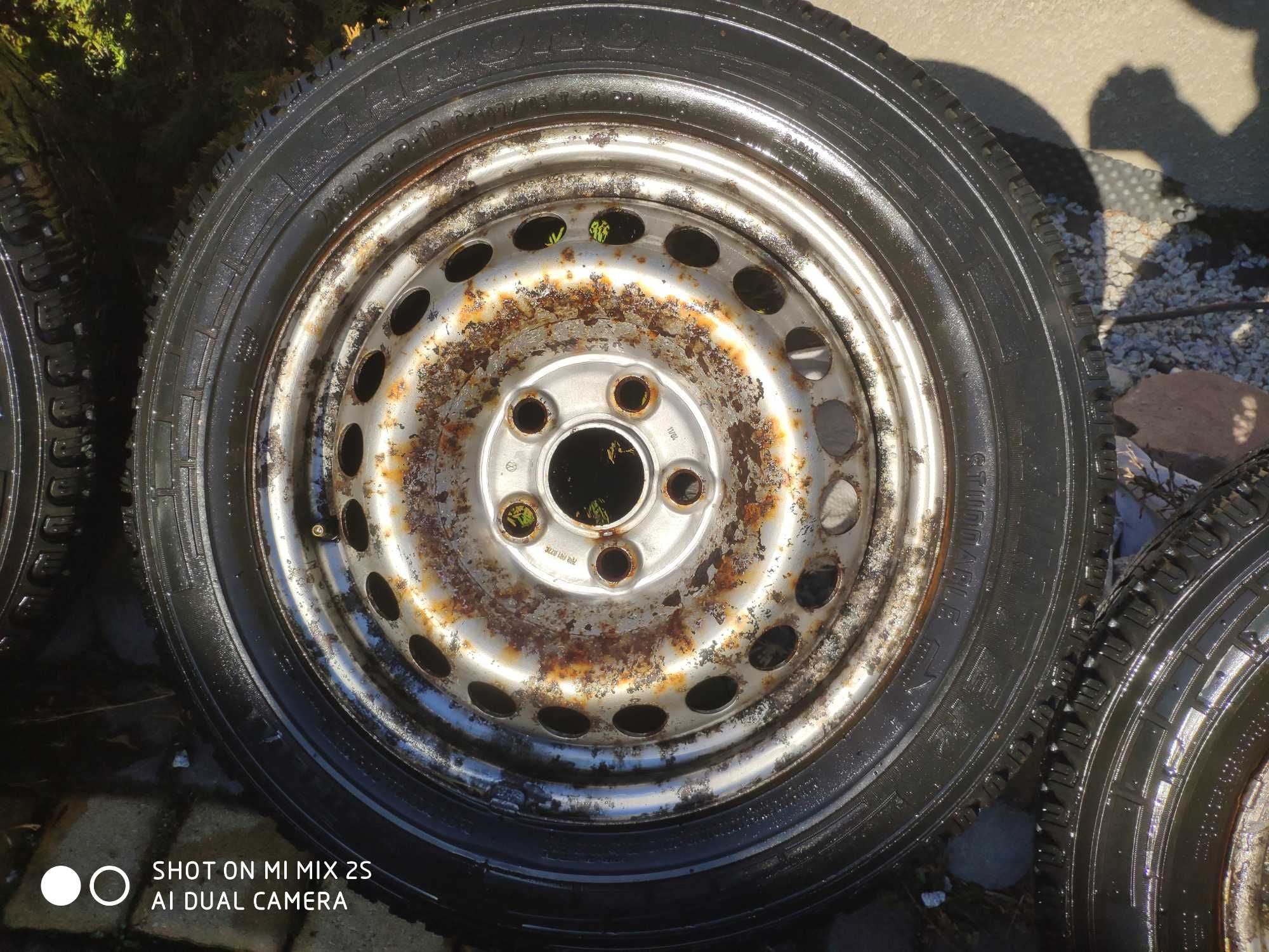 Koła Felgi VW T5 T4 5x120 wzmacniane pod opony 205/65R16C stalowe felg
