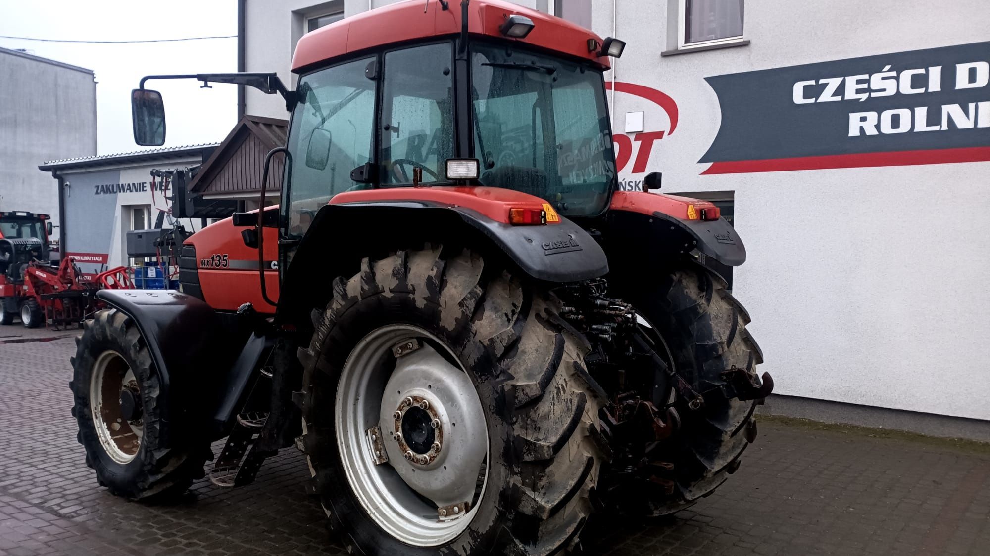 Case MX135 Świeżo sprowadzony