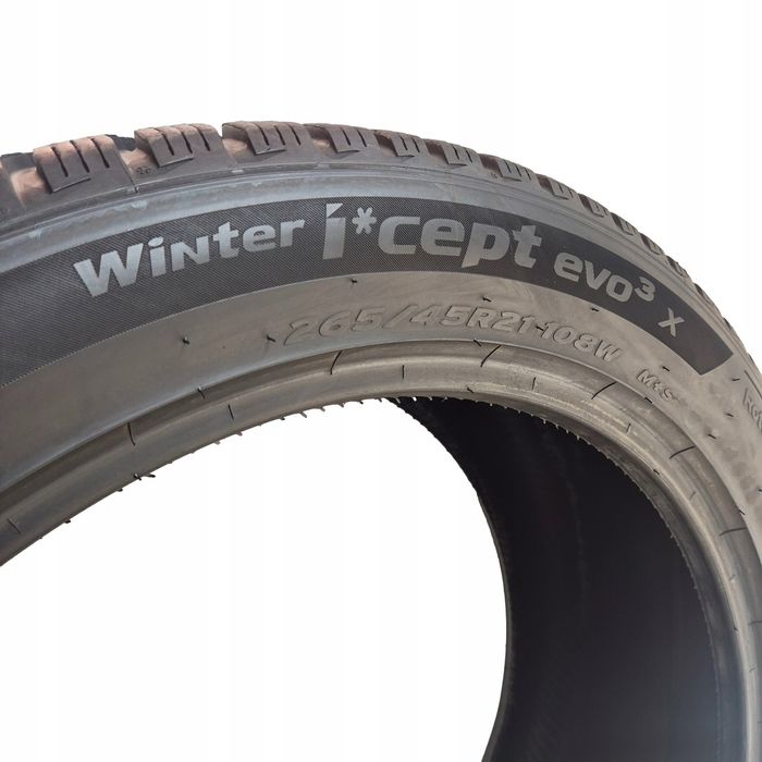 Hankook winter icept evo3 X 265/45 R21 108W 7.5-8mm 2022