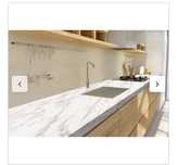 Blat kuchenny laminowany marmur beżowy 167cm Delinia Leroy Merlin