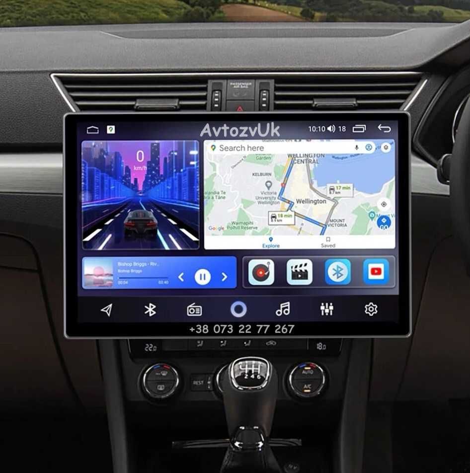 Магнитола SUPERB Skoda Суперб GPS USB SuperB 2 дин CarPlay Android 14