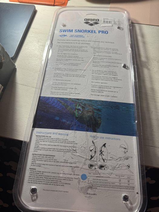 Arena Swim Snorkel Pro III рожева