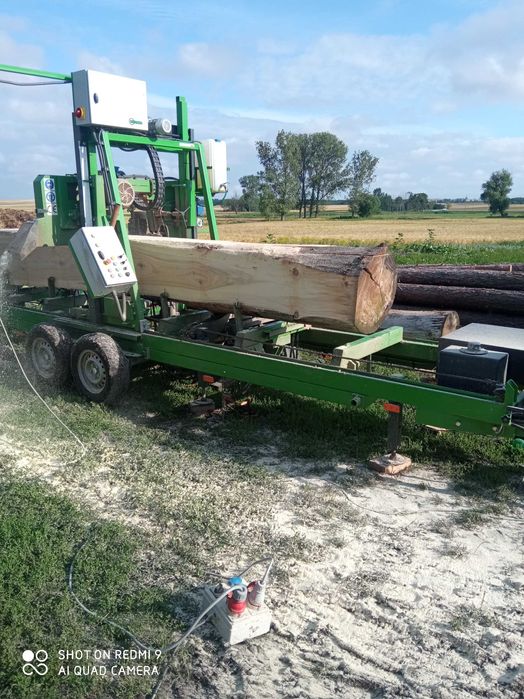 Tartak mobilny przejezdny objazdowy całe świętokrzyskie