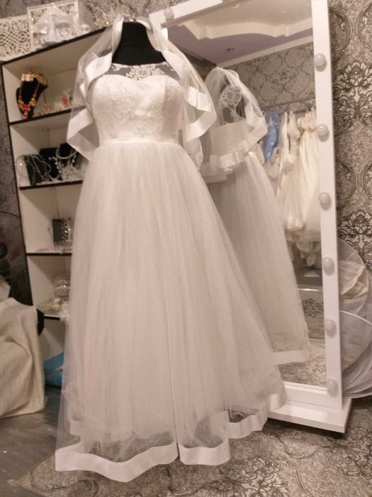 Свадебное Платье размер 48-50