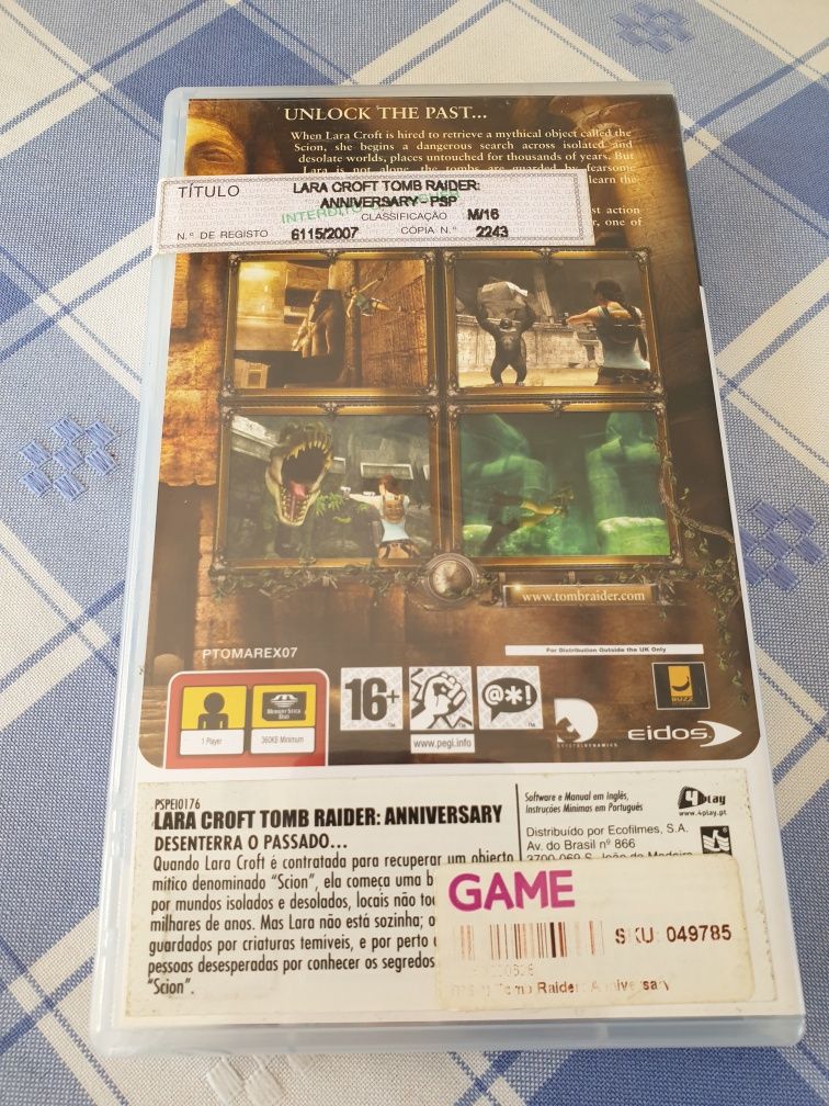 Tomb Raider para Psp