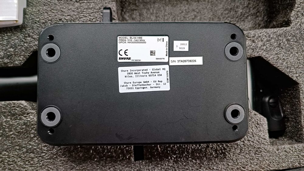 Мікрофонна радіосистема SHURE BLX24E/SM58-H8E   оригінал