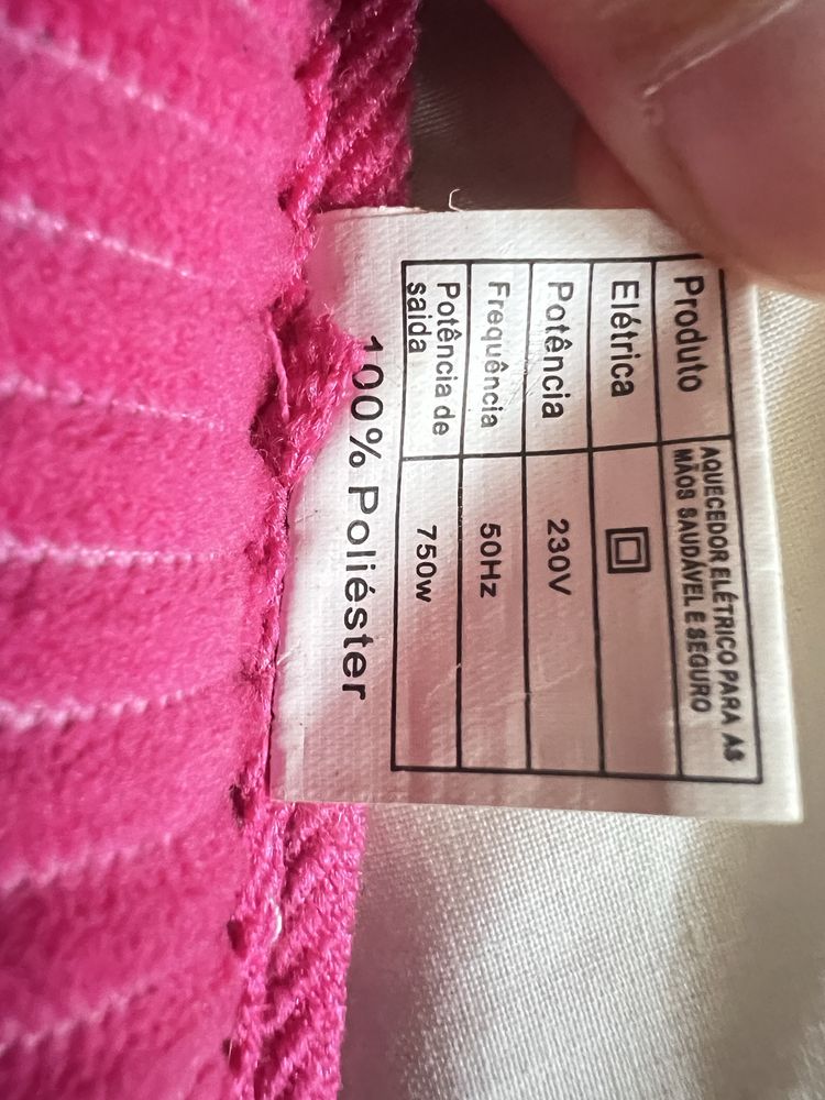 Botija elétrica Rosa