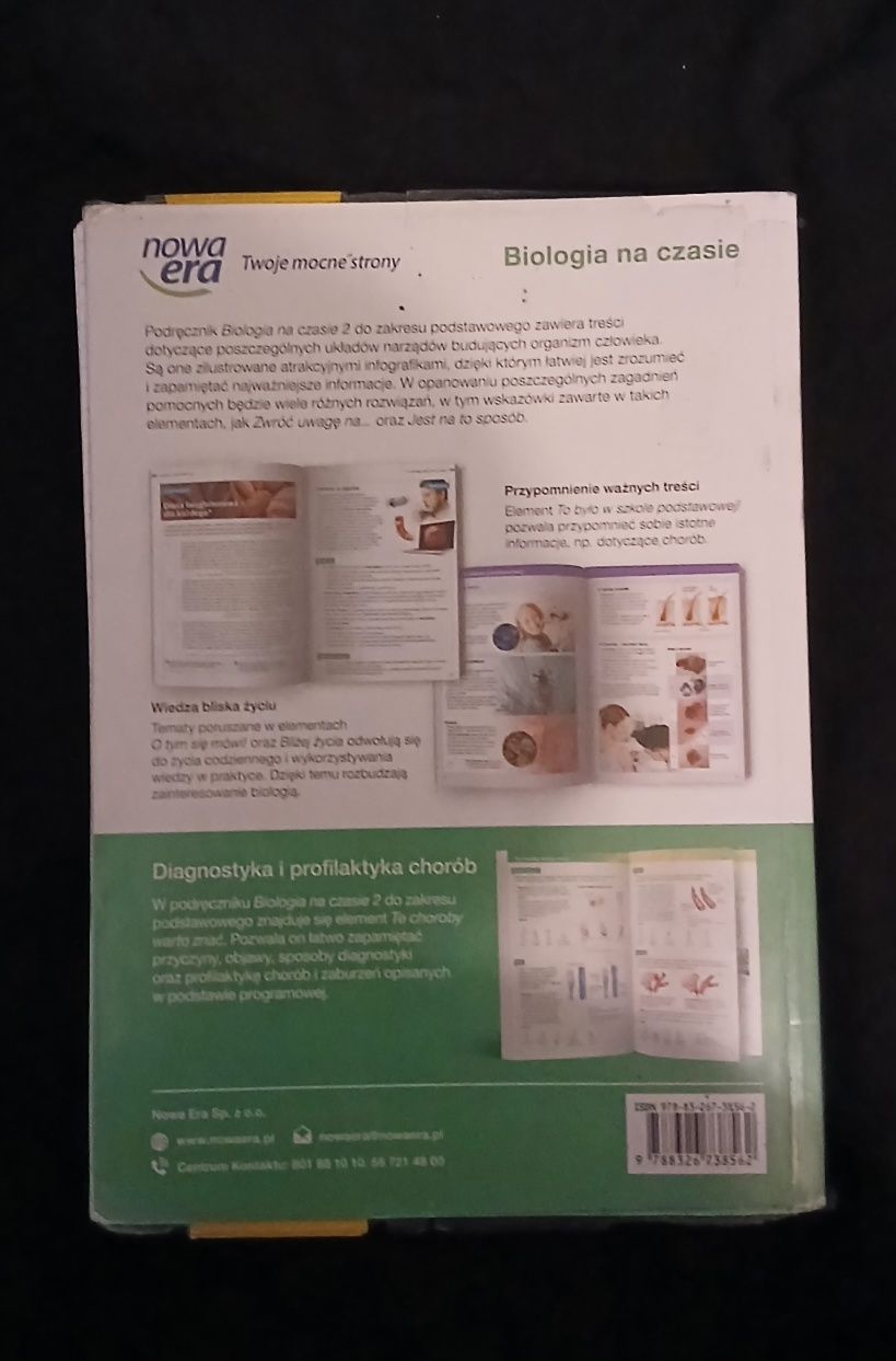 Nowa Era Biologia Klasa 2 liceum/technikum