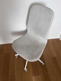 Sprzedam fotel obrotowy Ikea langfall biurowy krzesło szary z kółkami