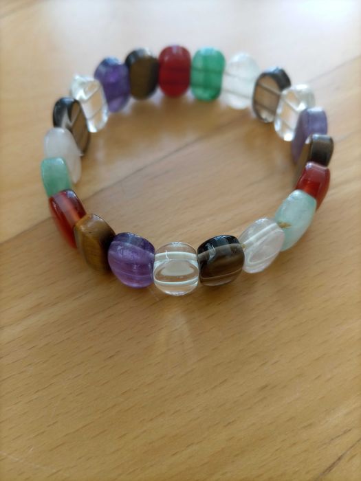 Pulseira pedra natural 7 Chakras