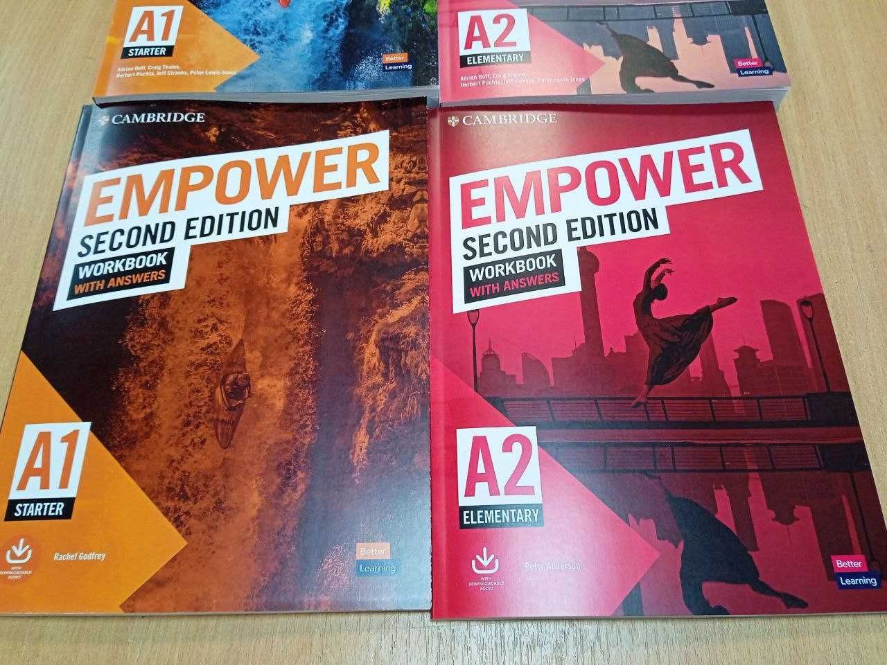 Empower 2ed A1, A2, B1, B1+, B2, C1