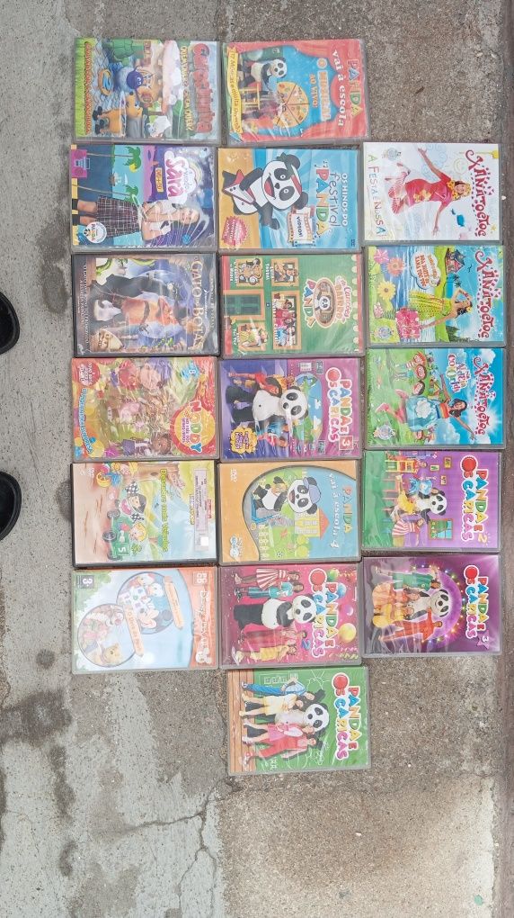 DVDs desenhos animados