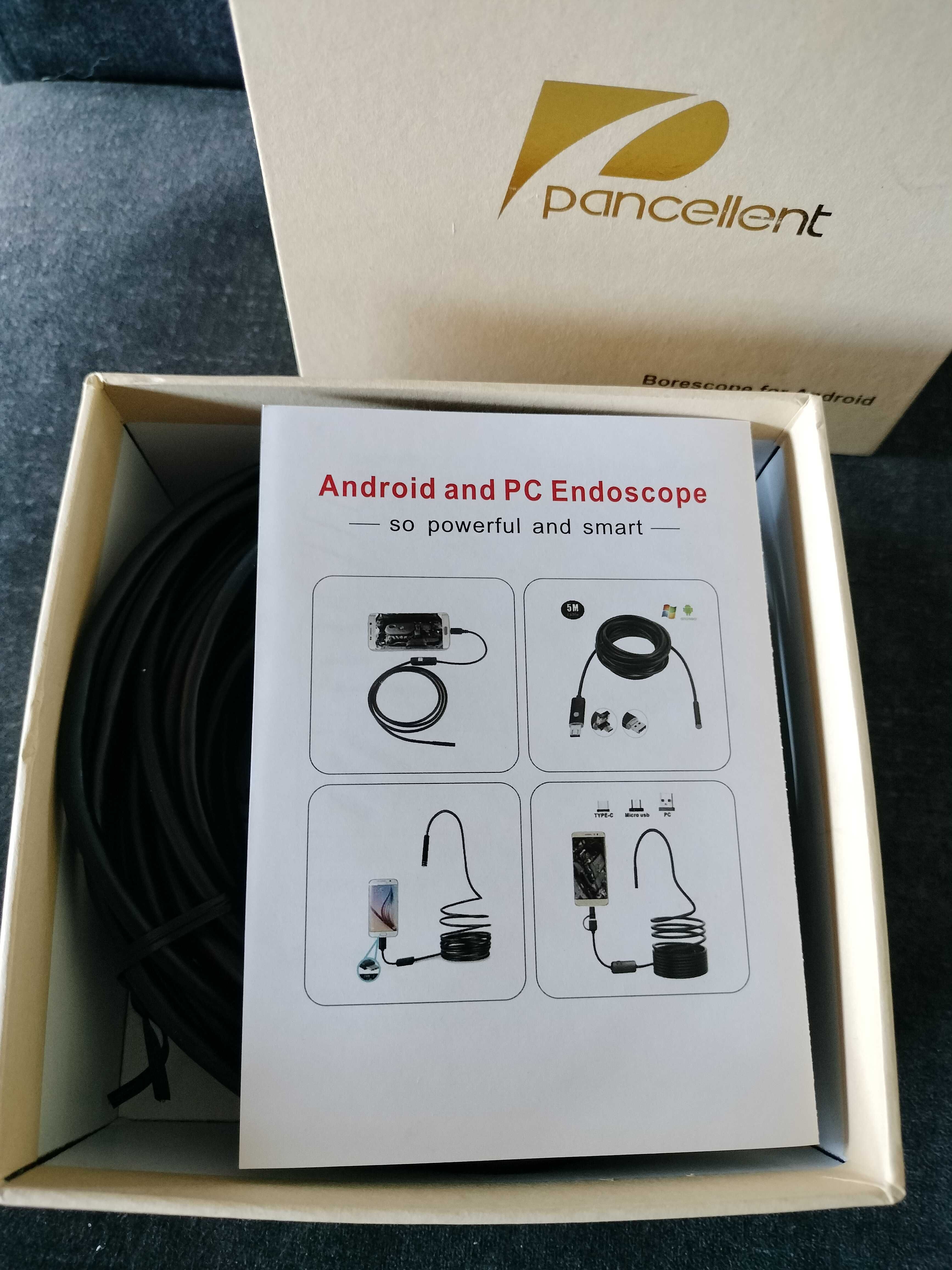 Kamerka inspekcyjna, endoskop 2 w 1 USB/Micro USB, spp530