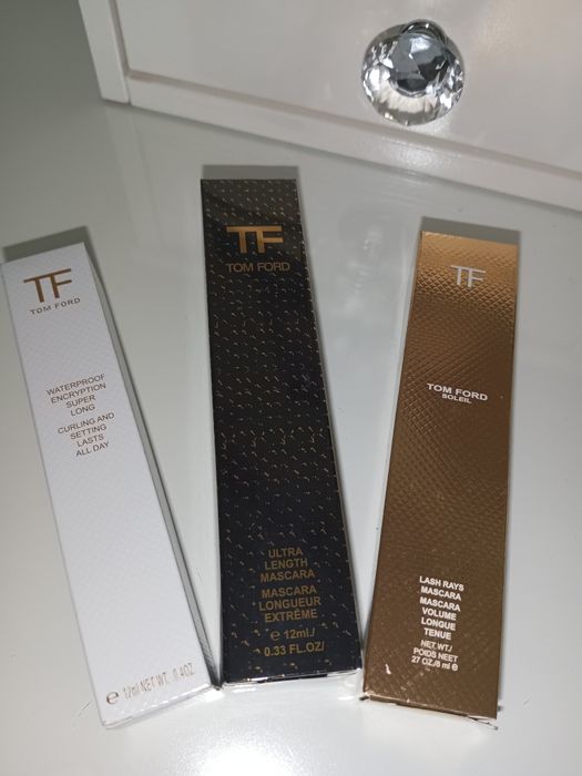 Tom ford zestaw 3 nowe czarne tusze do rzęs oryginalne