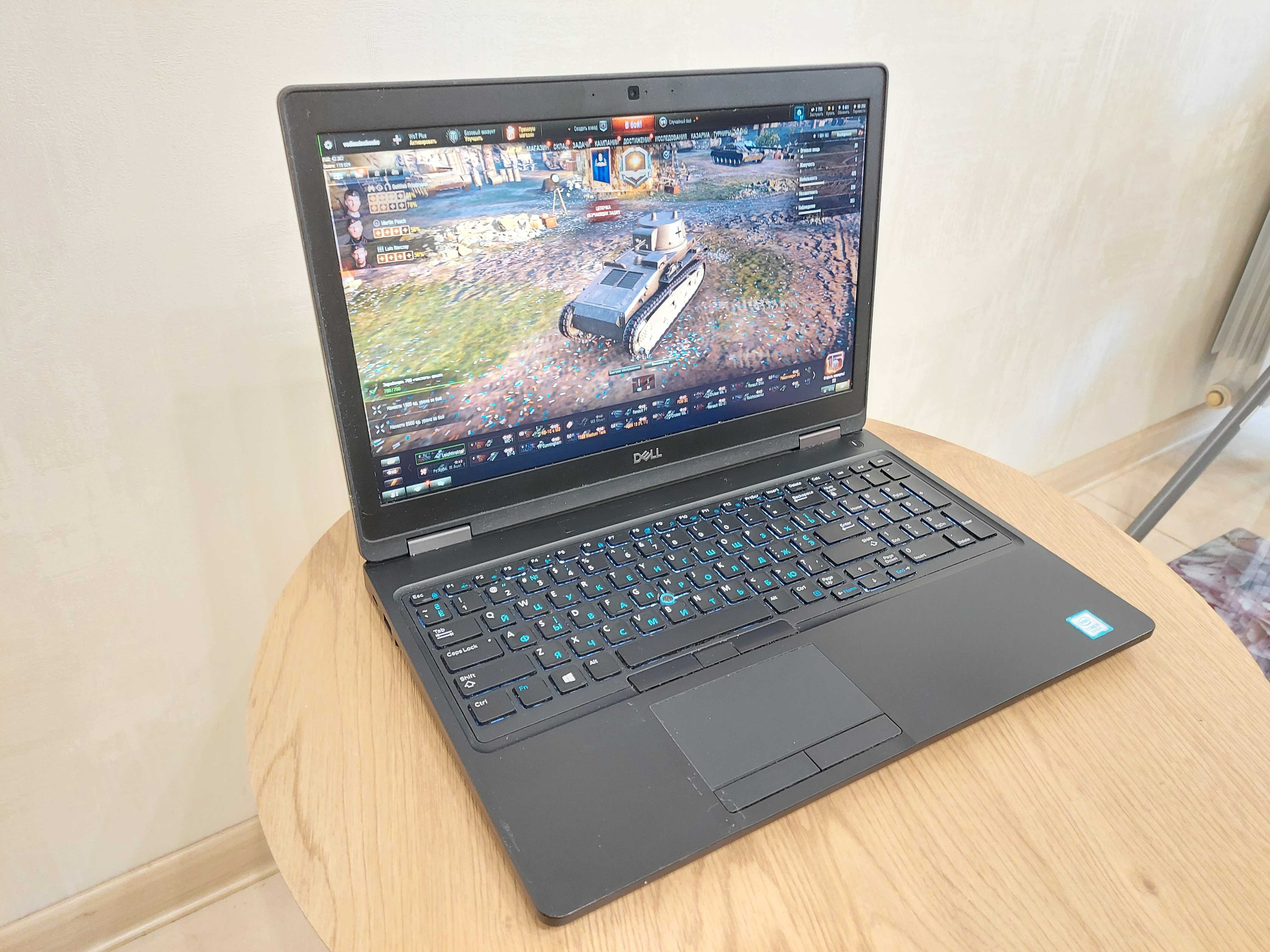 Del Precision i5(8th)/16GB DDR4/256 SSD/Гарантія/Full HD/Батаре5г торг