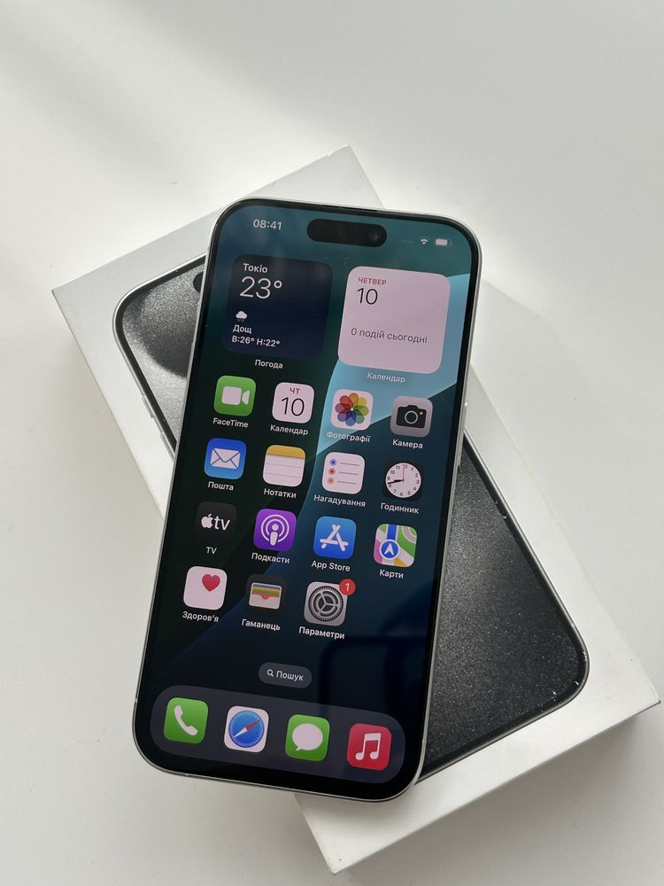 Iphone 15 pro 128 newerlock 700$