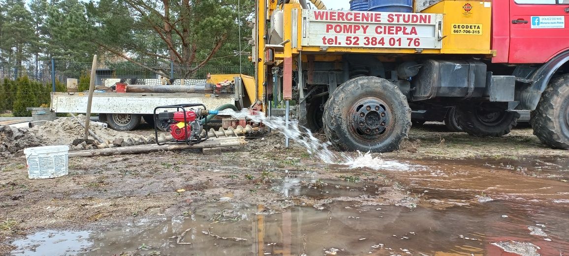 Wiercenie studni studnie głębinowe abisyńskie wiercone