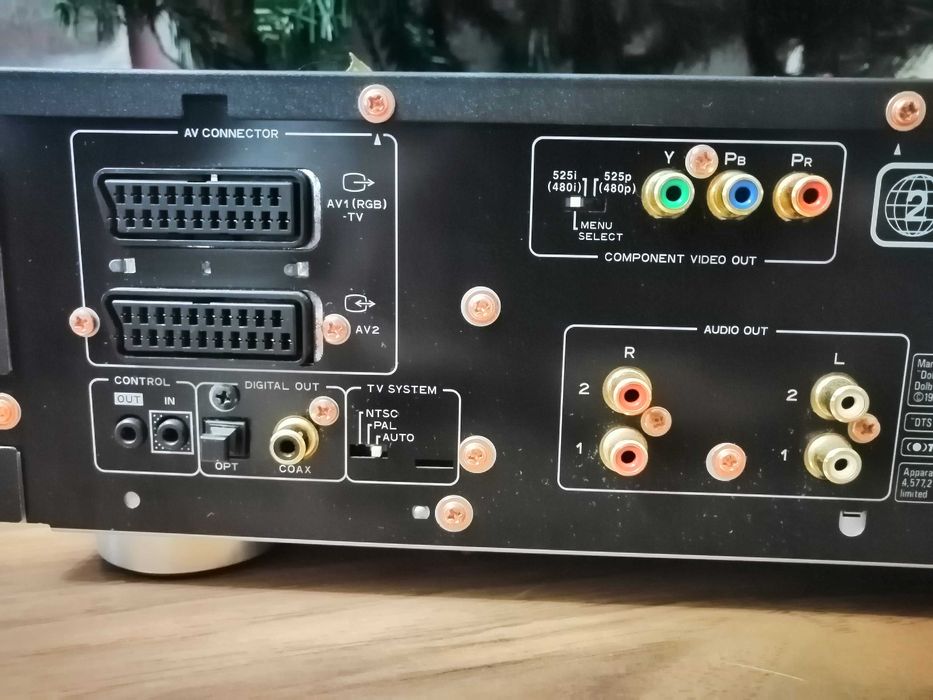 Leitor CD/DVD Pioneer DV-737