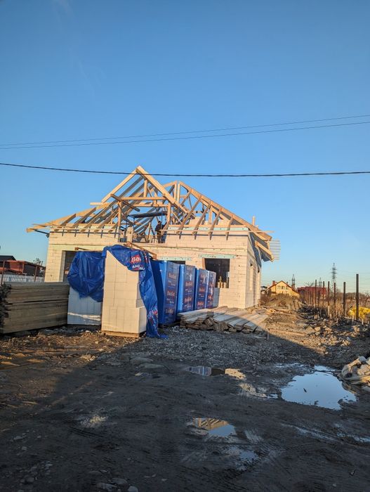 Будівництво будинків,монолітні бетонні роботи,кладка газоблоку,цегли