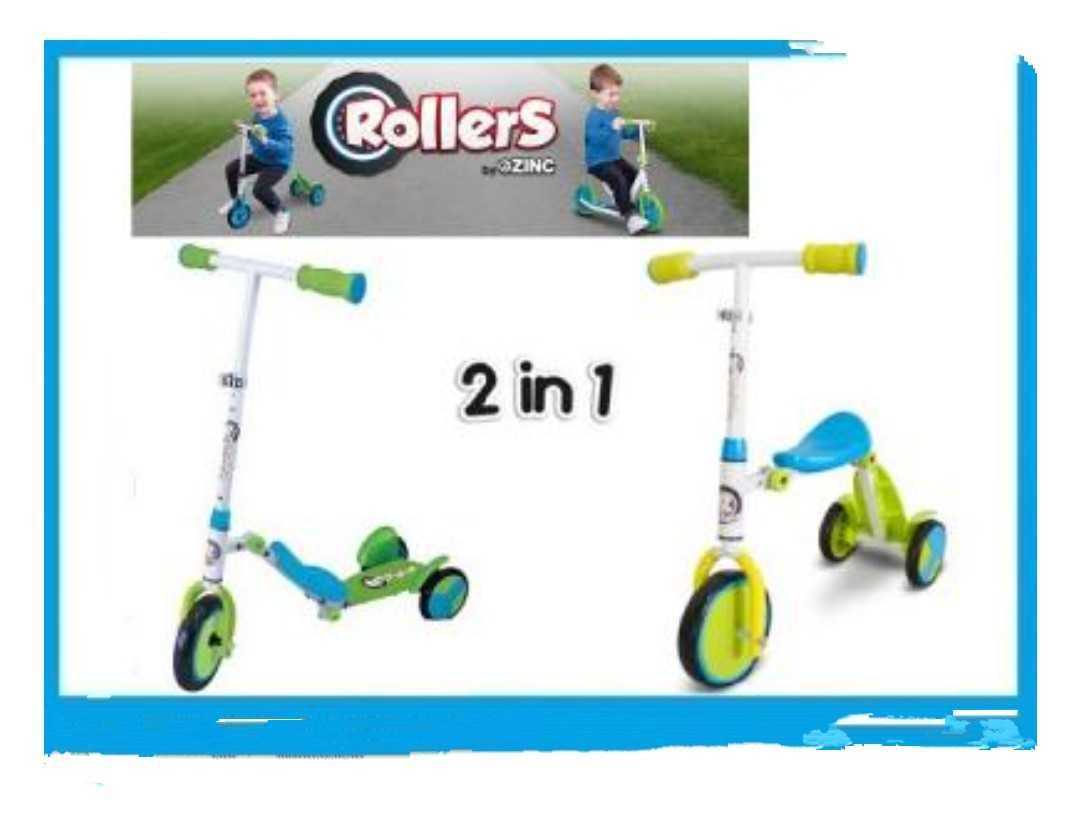 Rollers twist 2w1 jezdzik hulajnoga od 2 roku życia