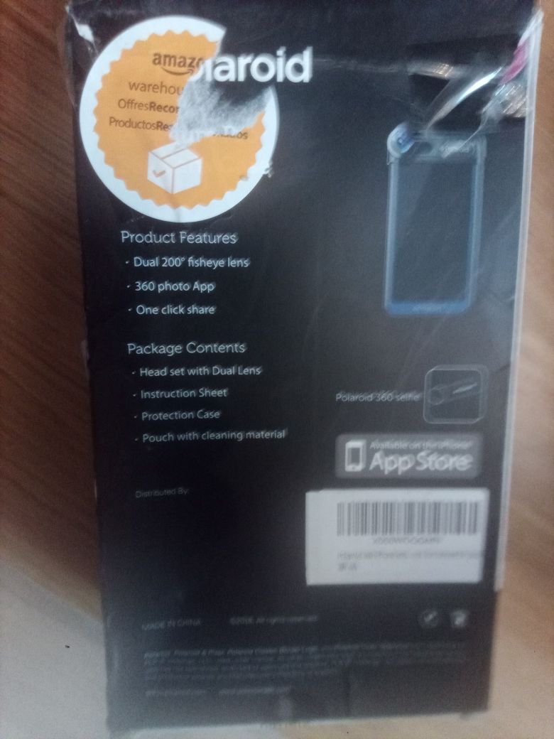 Obiektyw szerokokątny iphone 7 plus 8 plus z obudową 360 Polaroid NOWY