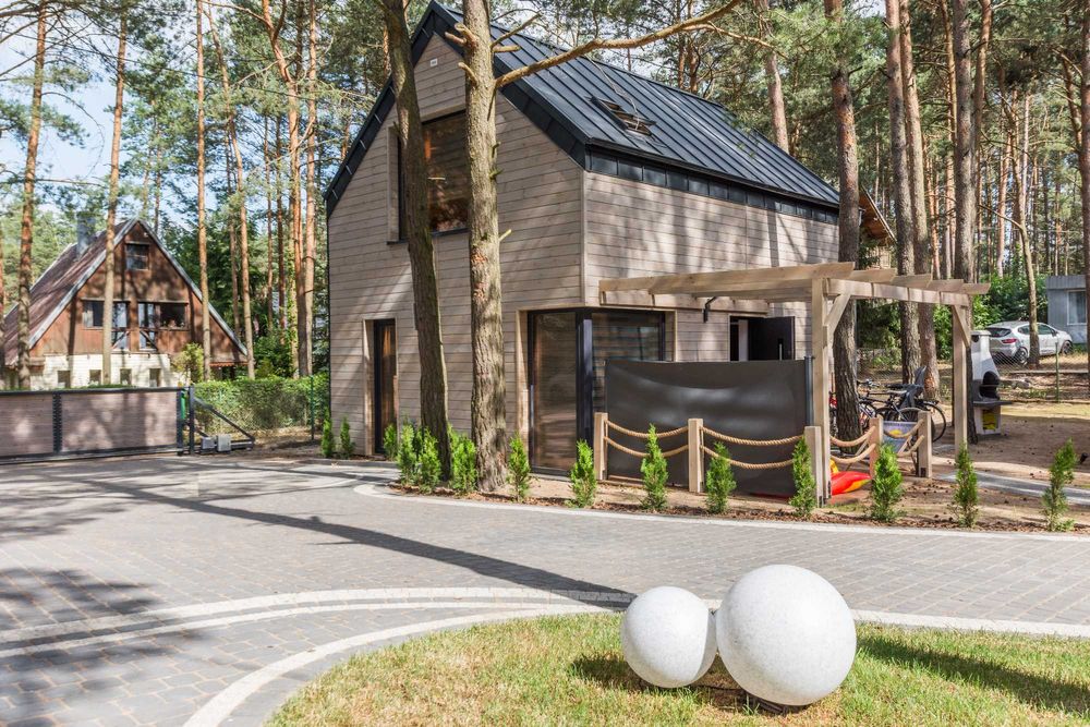 apartamenty pokoje domki nad jeziorem Wielki Ocypel Bory Tucholskie