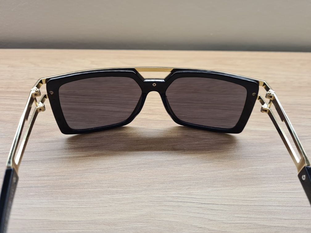 HIT Nowe Okulary Polaryzacyjne Przeciwsłoneczne UV400 Czarno Złote