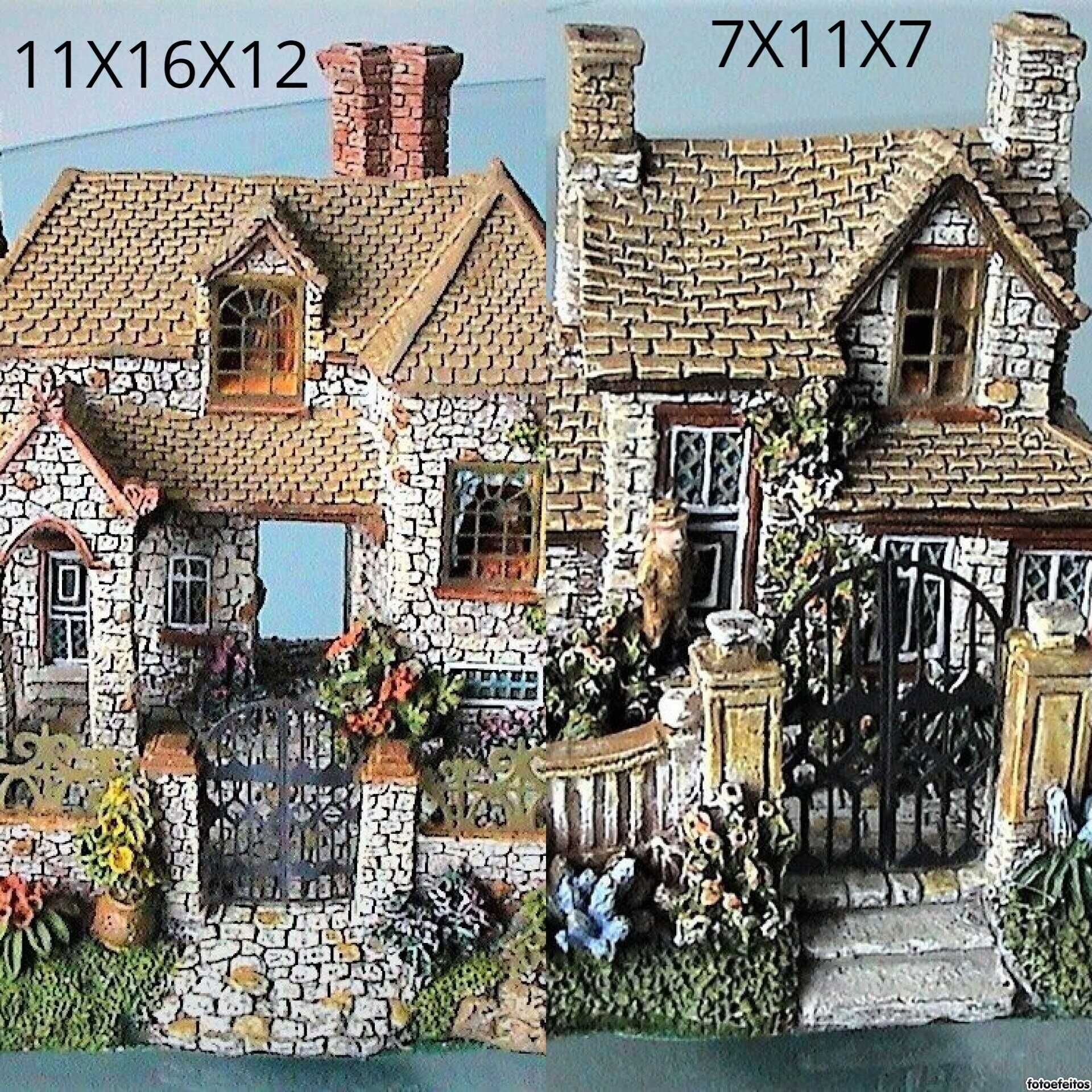 Coleção CASAS/miniatura-O preço é o de cada uma das 14 peças