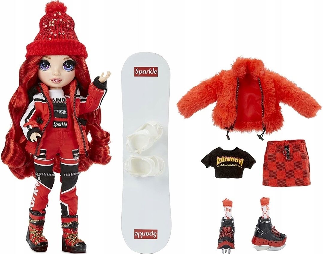 Lalka Rainbow High Winter Break Ruby Anderson