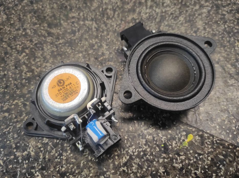 SKODA SUPERB 2 GŁOŚNIK PRZEDNI GŁOSNIKI PRZÓD D&amp;M PSS 4 OHM 3T0035411C WYSYŁKA !!!!