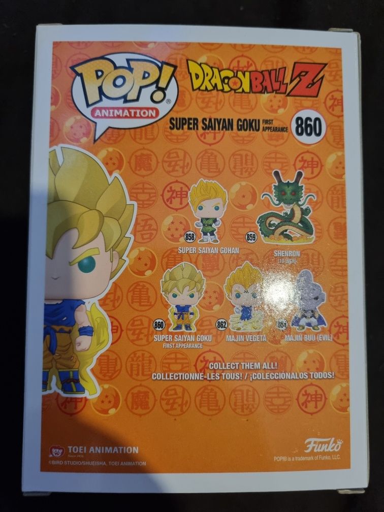 Goku super saiyan funko pop GITD