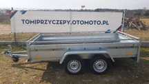 Przyczepka BORO MAJSTER 3m  tandem 750 DMC dostawa cała Polska