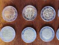 Vendo moedas raras 2€