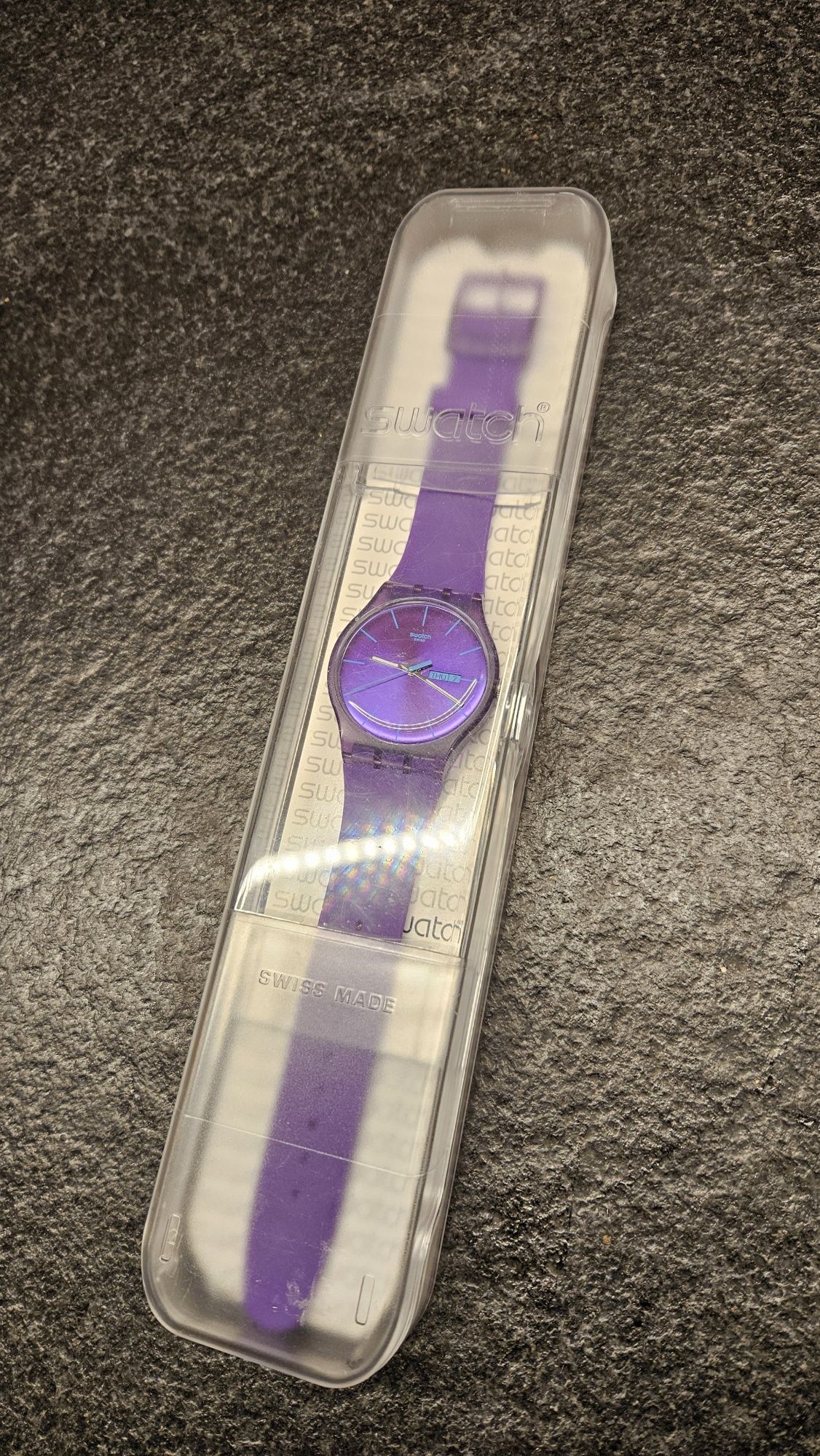 Zegarek Swatch z datą