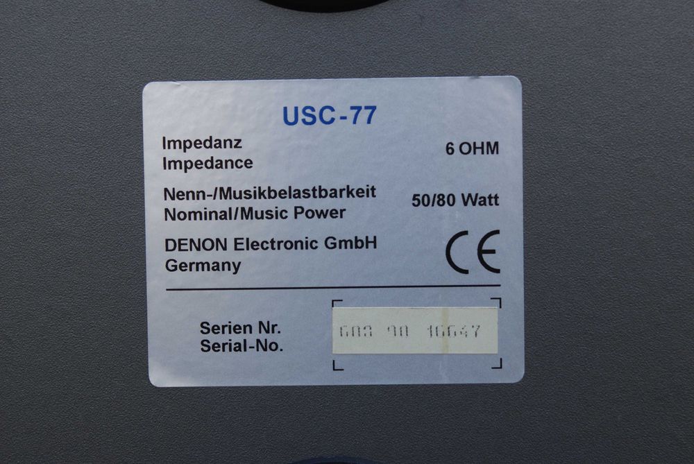 kolumny DENON USC-77 / TONSIL