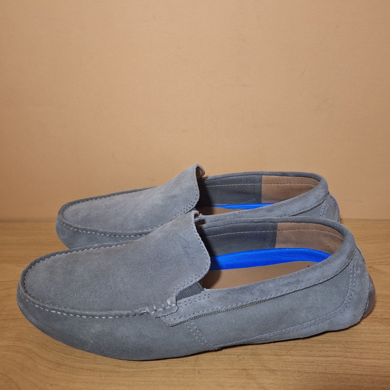 Чоловічі фірмові мокасіни Clark's