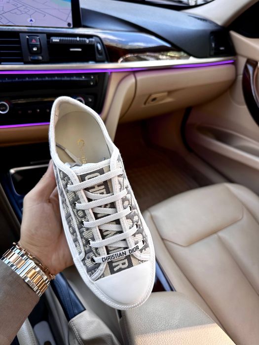 Sneakersy Dior b23 platform grey