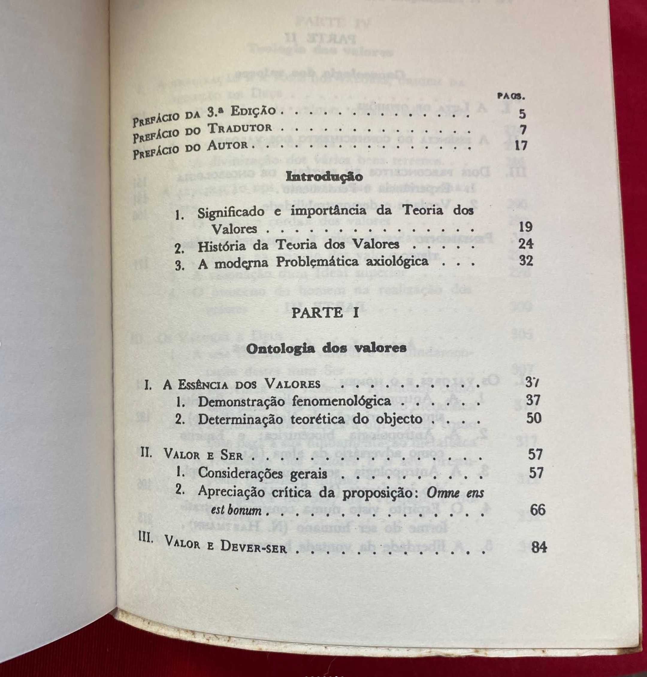 Filosofia dos Valores Autor: Johannes Hessen