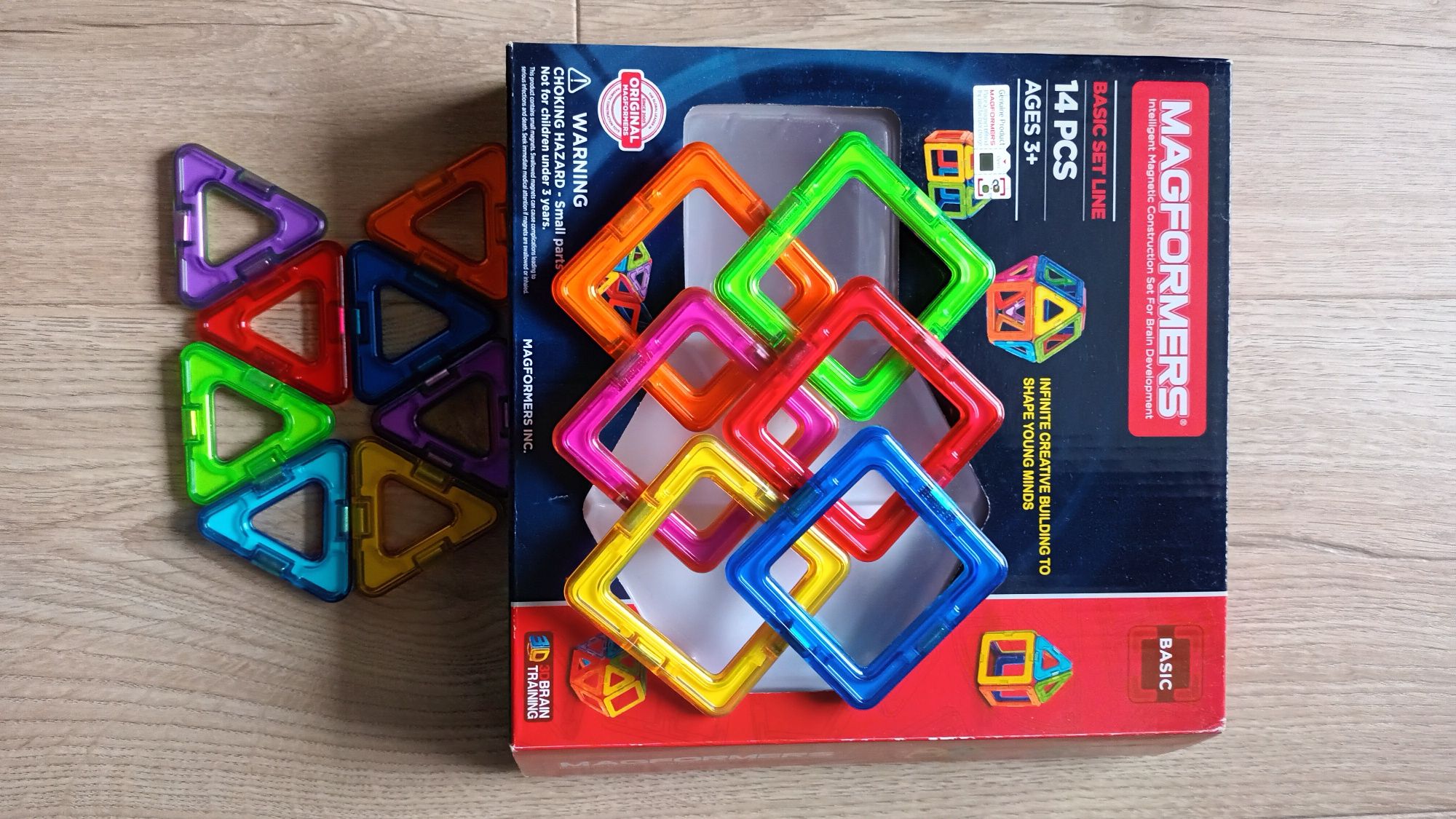 Magformers 14 el. Klocki magnetyczne