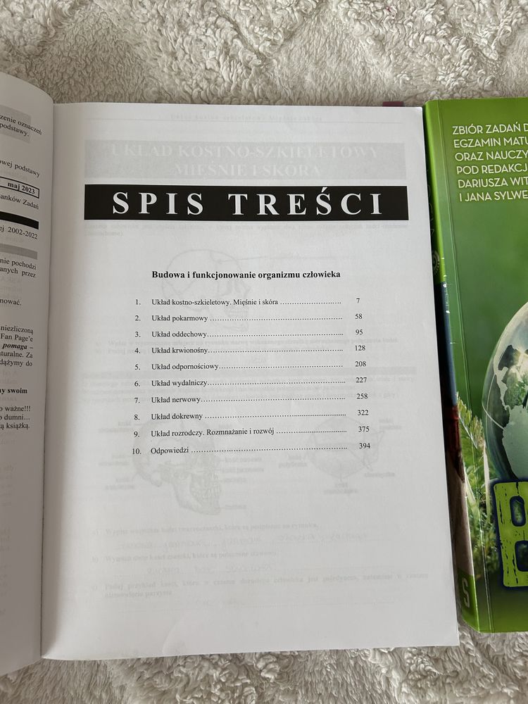 Zbiory zadań Witowski biologia 1,2,3