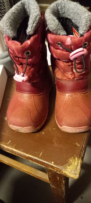 Botki Reima r. 22/23 nieprzemakalne + gratis drugie Reimy r.23