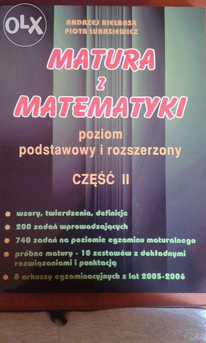 Matura z matematyki p. roz. i podst., część II, Kiełbasa i Łukasiewicz