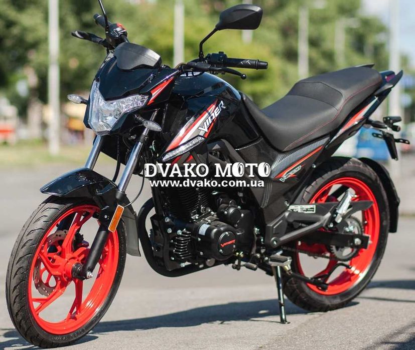 Новый Мотоцикл Viper ZS200A-3 Чёрный, Сервис(МОТОСАЛОН)!!