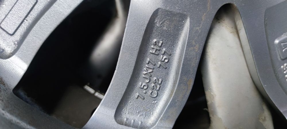 ALUFELGI 5x112 vw audi i inne 7,5Jx17H ET 40 1000zł
