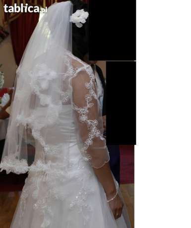 suknia ślubna biala