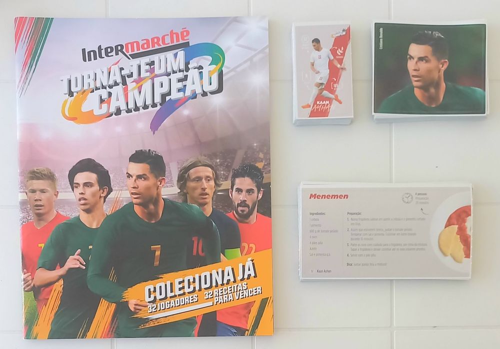 Caderneta completa Torna-te um Campeão