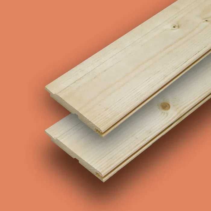 Deska elewacyjna/podbitka ŚWIERK SKANDYNAWSKI soft 16x96x3900 mm
