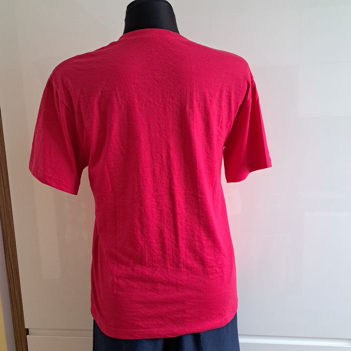 Nowy t-shirt bluzka koszulka malinowa różowa L