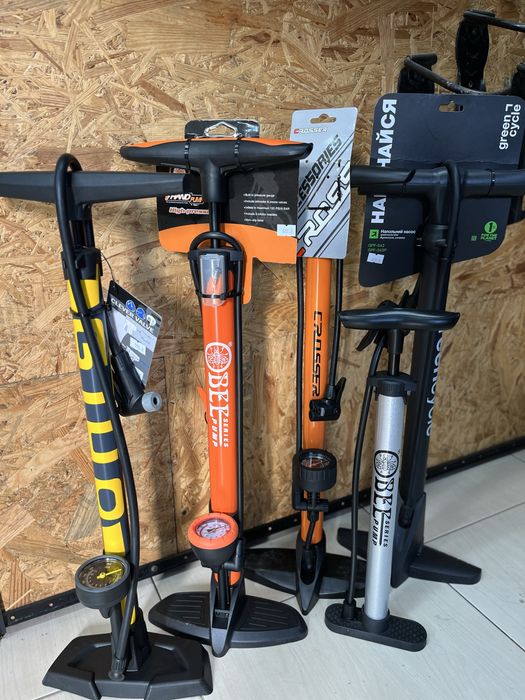 Велосипедний насос підлоговий насос